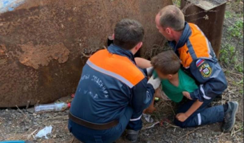 В Уфе в железной емкости обнаружили пропавшего 11-летнего мальчика