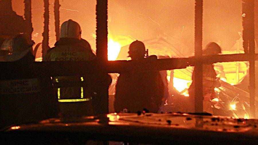 Трое человек погибли при пожаре в жилом доме в Алтайском крае