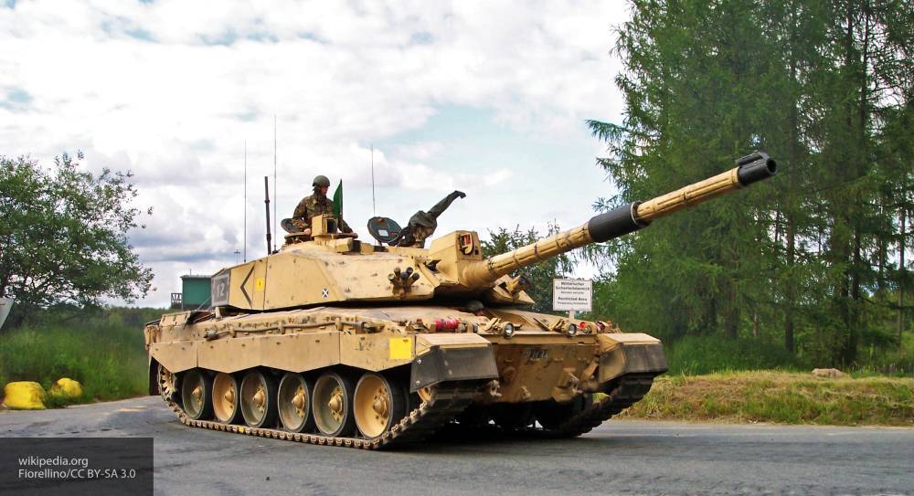 В США рассказали, какие танки Великобритания готовит для сражения с Россией