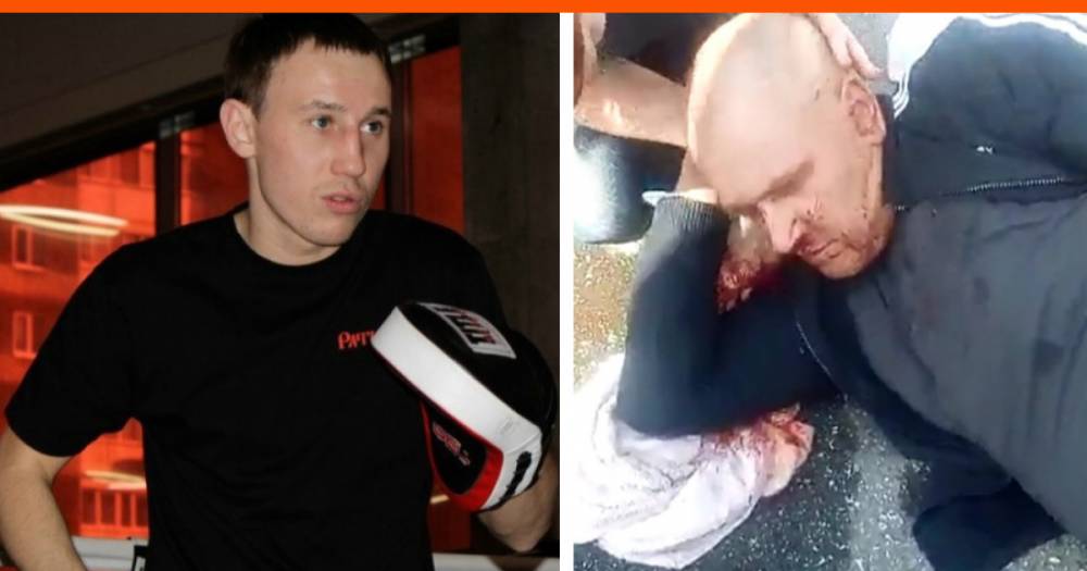 На Урале боксер одним ударом покалечил человека и остался безнаказанным. Конфликт попал на видео