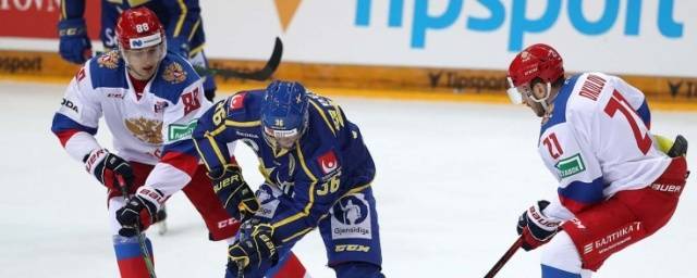 Сборная России по хоккею переиграла шведов в первой встрече Чешских игр