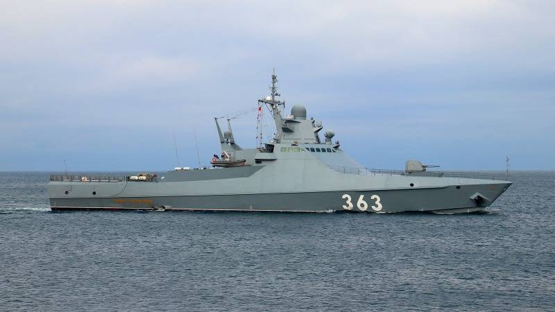 Новейший сторожевик Черноморкого флота навёл шороху у берегов Одессы