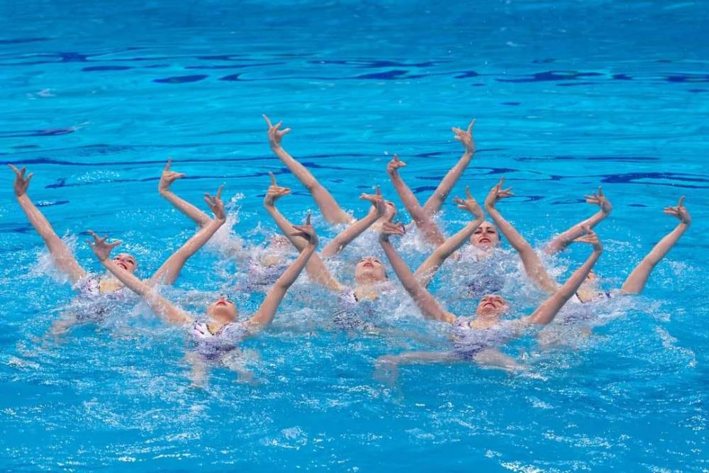 Украинки стали чемпионками Европы по артистическому плаванию