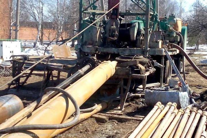 В Рязани в районе Лесопарка строят канализационный коллектор