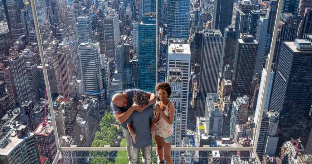 В Нью-Йорке откроют полностью прозрачный лифт снаружи небоскреба (видео)