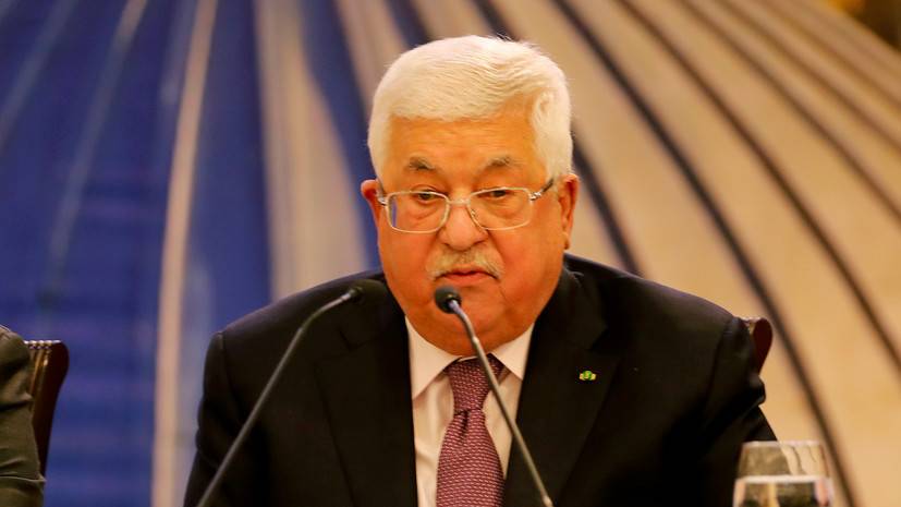 Глава Палестины призвал США вмешаться в ситуацию на Ближнем Востоке