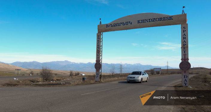 В Сюнике задержаны 9 человек – они перекрыли дорогу в Нагорный Карабах