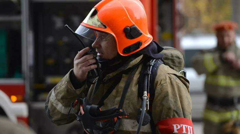 В Рязанской области произошёл пожар на свалке