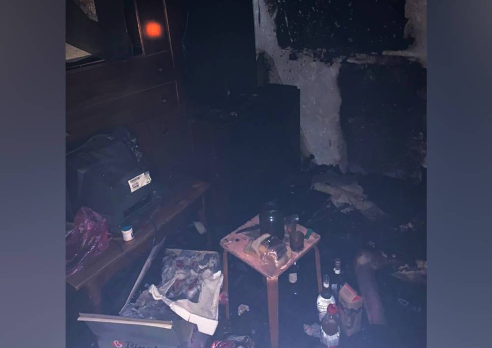 В Уфе при тушении ночного пожара в квартире нашли тело мужчины