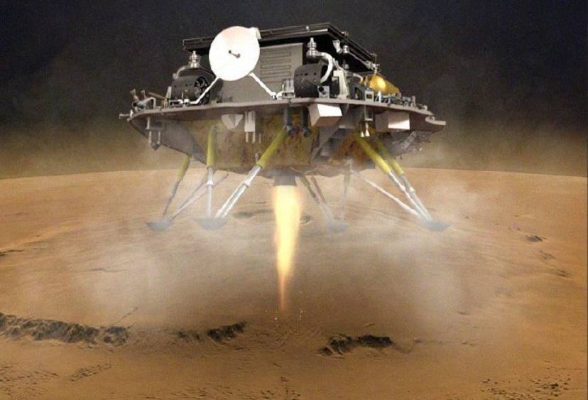 В поисках жизни на Марсе: Китайский зонд успешно сел на Красной планете