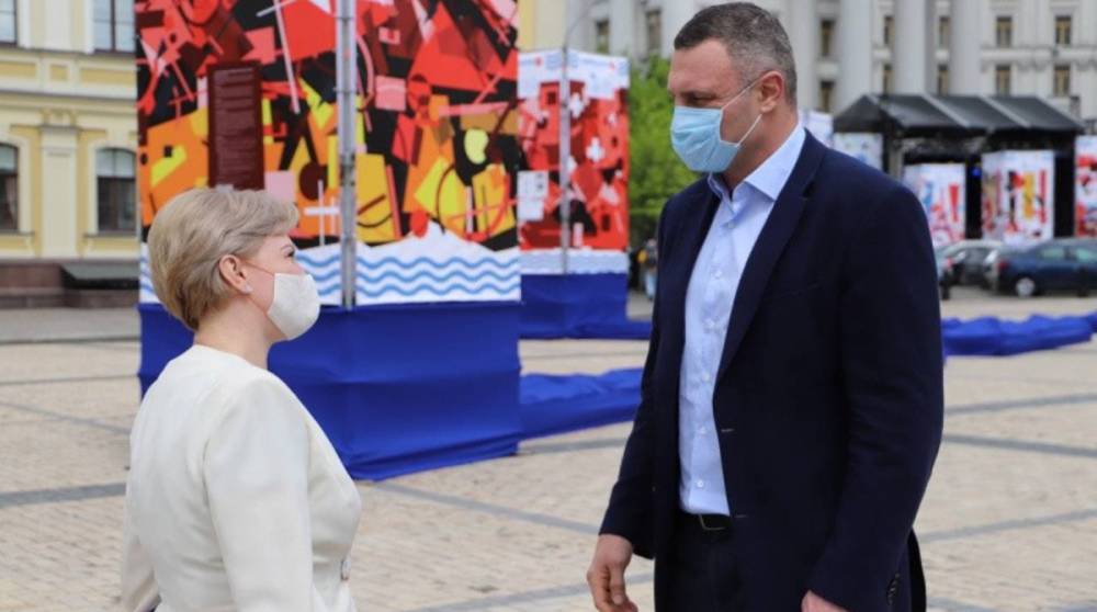 День Европы в Украине: Кличко встретился с послами европейских стран