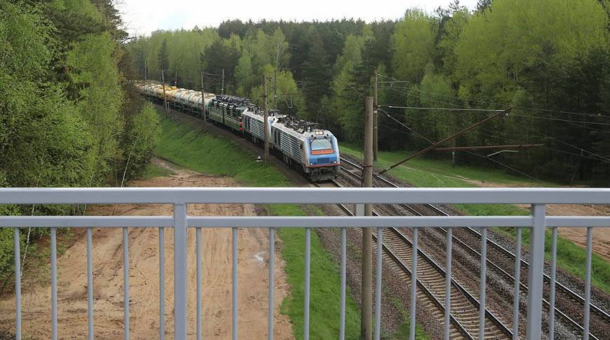Военные открыли новый путепровод в районе станции Озерище в Минске