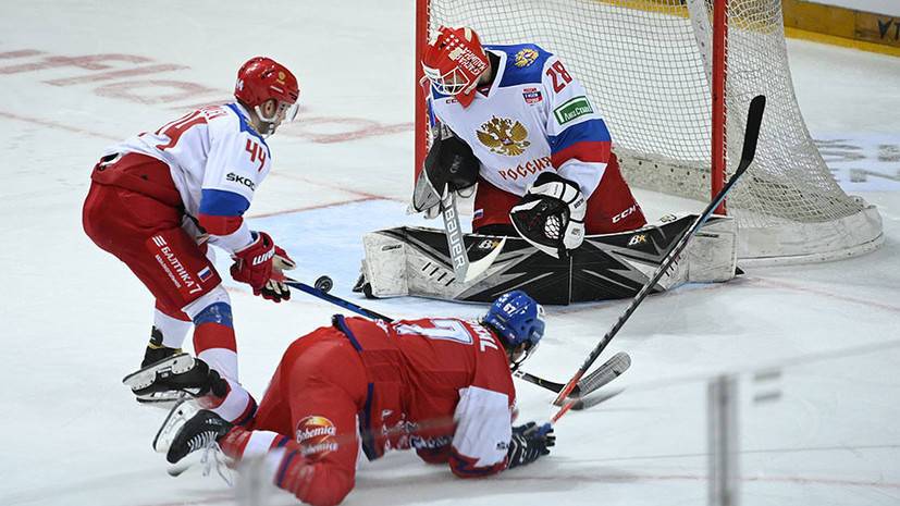Разгром перед чемпионатом мира: Россия проиграла Чехии в последнем матче Еврохоккейтура