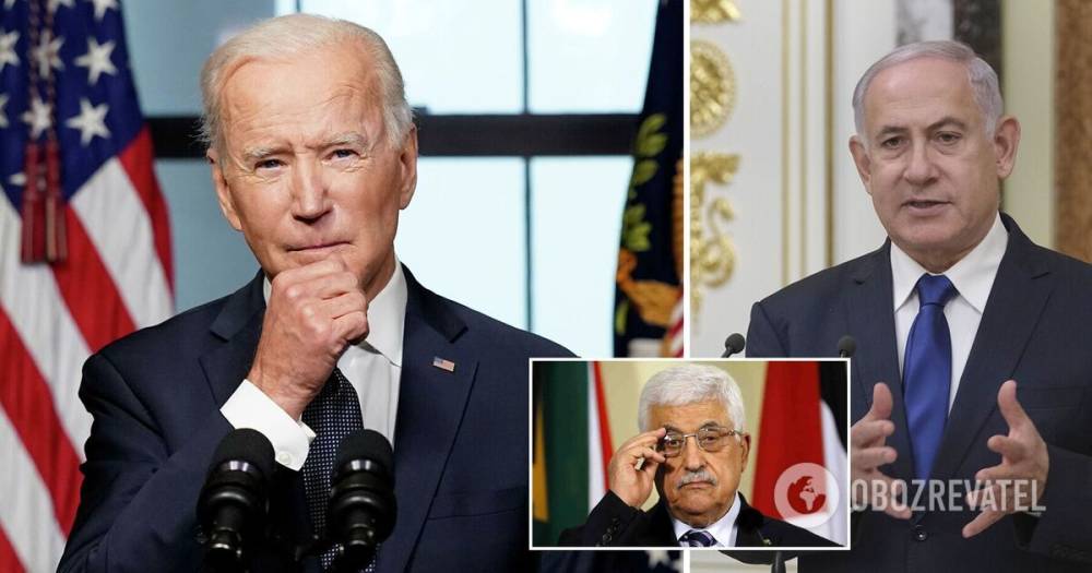 Сектор Газа: Байден обсудил с Нетаньяху и Аббасом обострение