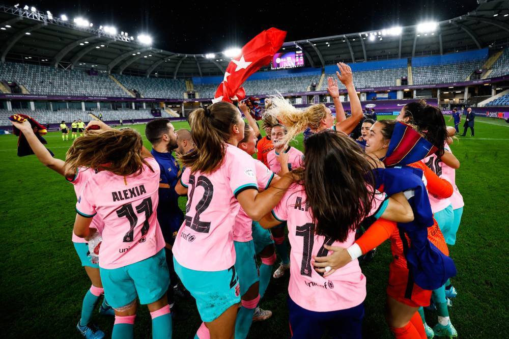 Барселона - триумфатор женской Лиги чемпионов