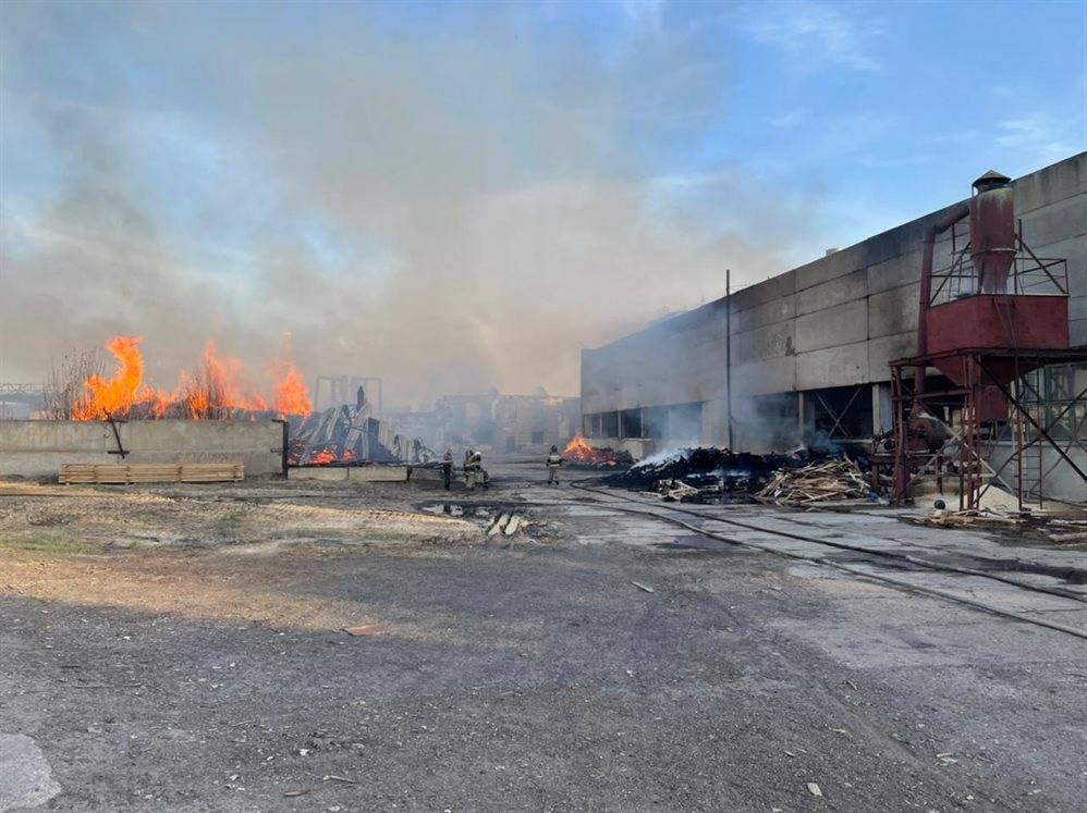 Региональный Следственный комитет проводит проверку по факту пожара в Майне