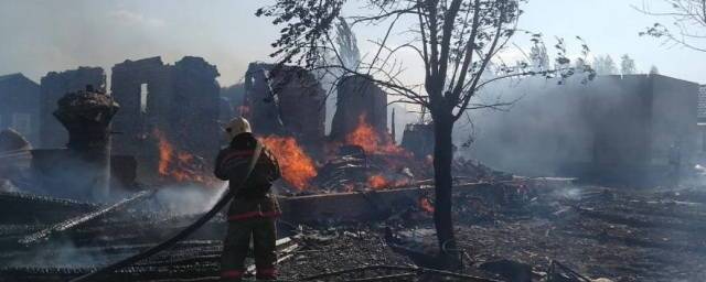 В Омской области в один день сгорело пять жилых домов