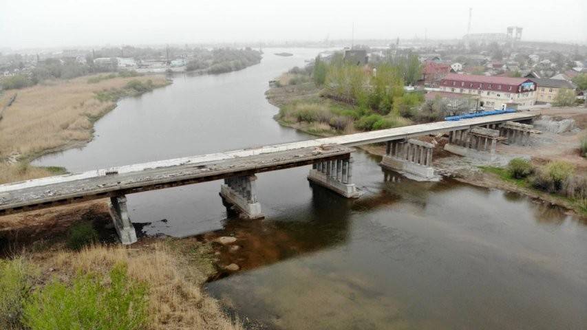 Милицейский мост планируют полностью открыть в ноябре