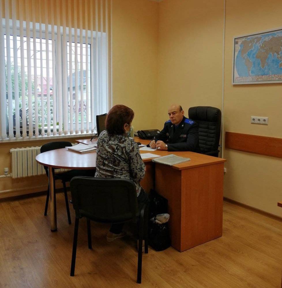 Начальник УСК по Гродненской области Эдуард Малиновский провел прямую линию и личный прием граждан в Вороново