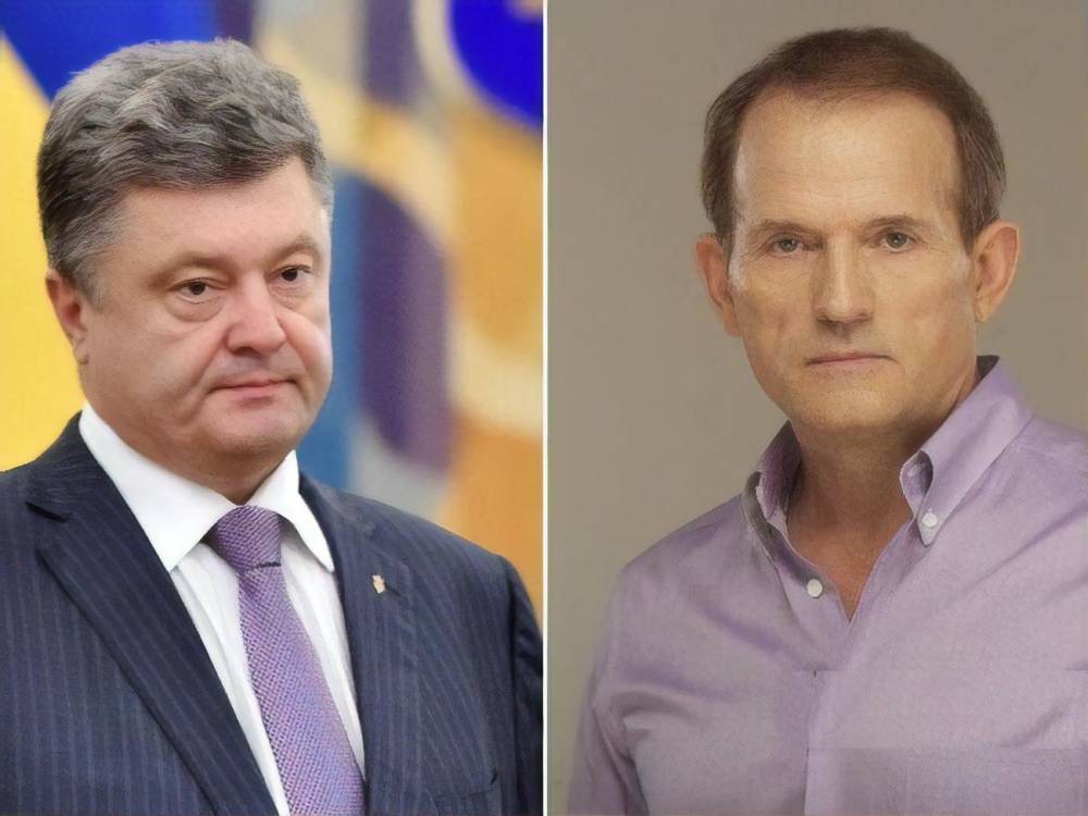 Пресс-служба Порошенко отрицает, что он говорил с Медведчуком на темы из расследования Bihus.Info