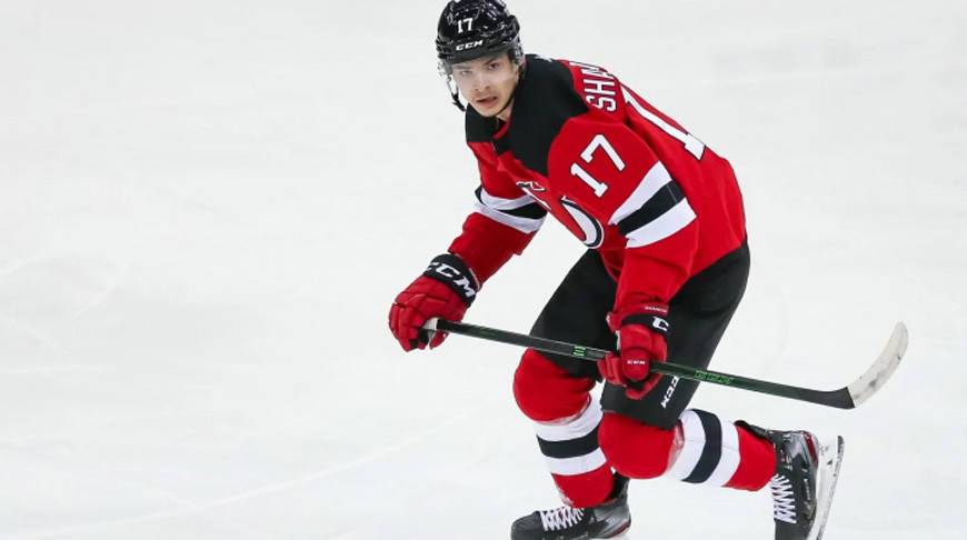Белорусский хоккеист Егор Шарангович стал третьей звездой матча чемпионата НХЛ