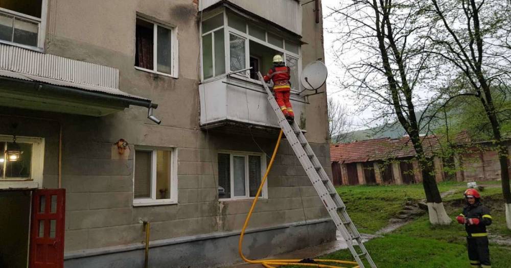В Закарпатской области из-за пожара погиб мужчина