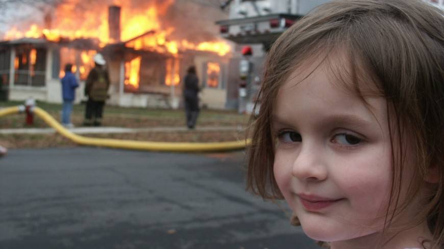 Героиня мема «Девочка-катастрофа» продала изображение за $500 тысяч