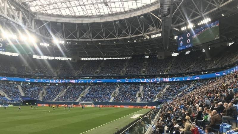 "Газпром Арена" заняла 21-е место в рейтинге лучших мировых стадионов