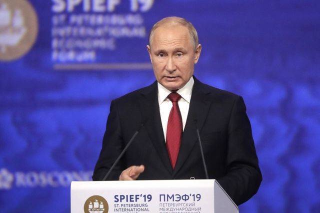 Путин приедет в Санкт-Петербург для участия в пленарном заседании ПМЭФ