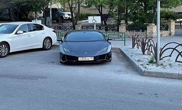 В Тюмени нашли водителя Lamborghini, который нарушил правила