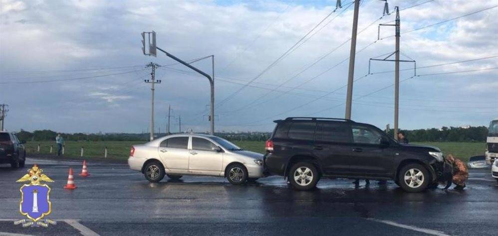 На подъезде к Ульяновску столкнулись три автомобиля