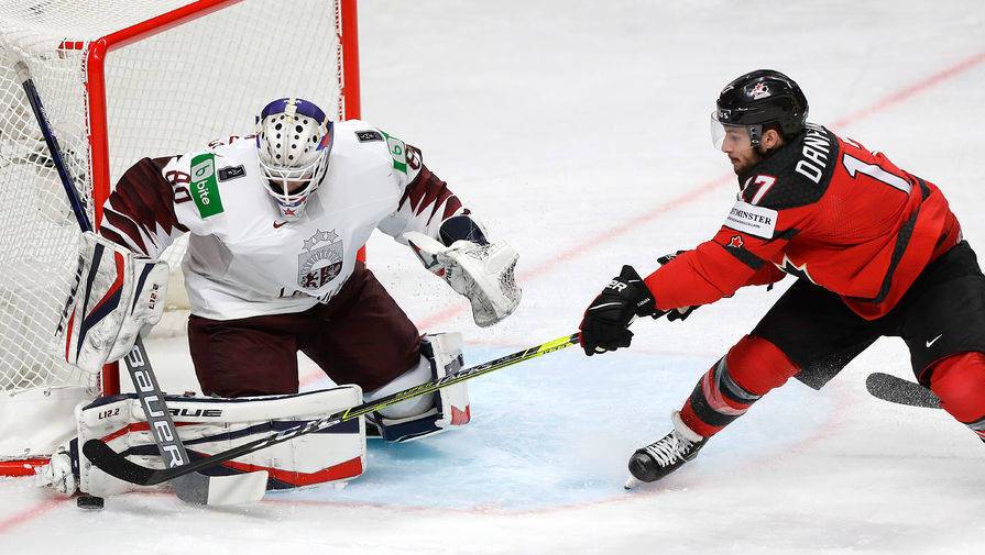 Латвия обыграла Канаду в стартовом матче чемпионата мира по хоккею