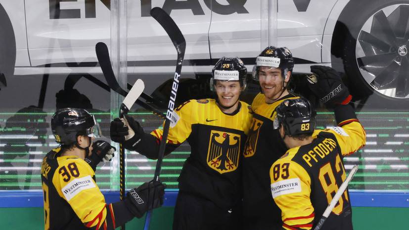 Германия разгромила Норвегию на ЧМ по хоккею