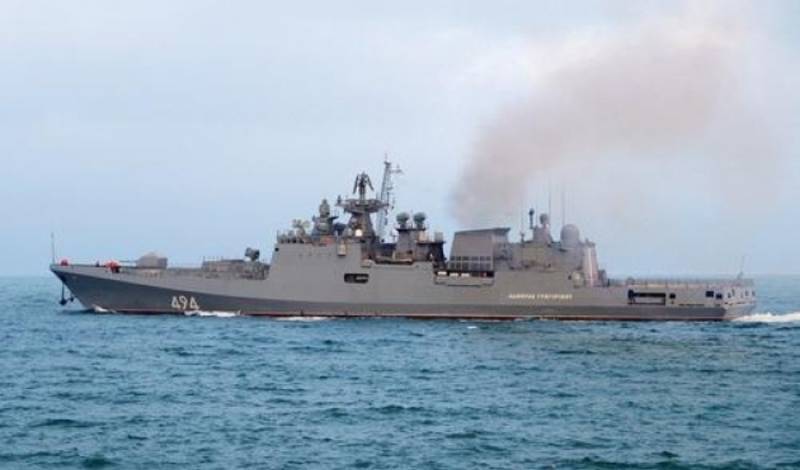 Шесть российских боевых кораблей помешали американо-японским учениям