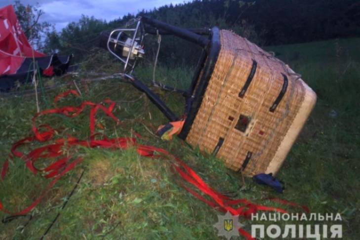 В полиции рассказали о жертвах падения воздушного шара на Хмельнитчине