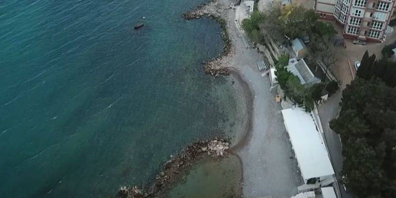 Аннексия Крыма - оккупанты показали заброшенные пляжи Крыма и обвинили Украину, фото - ТЕЛЕГРАФ