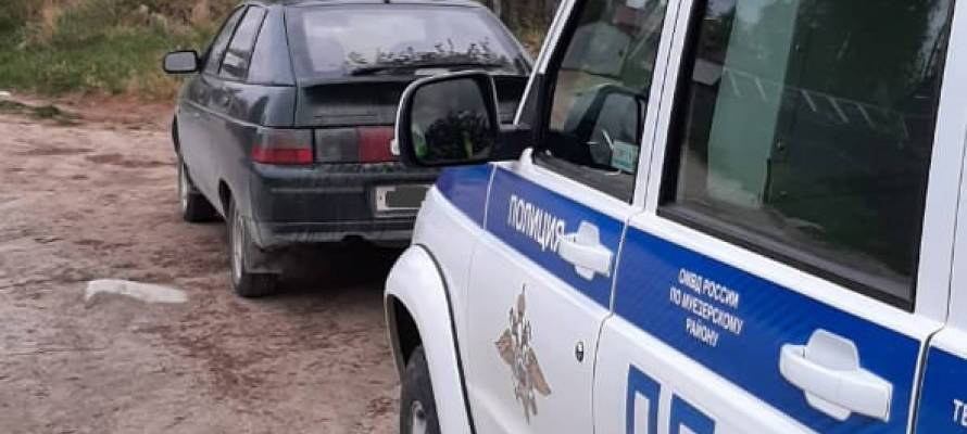 Пьяного водителя без прав поймали в поселке Карелии