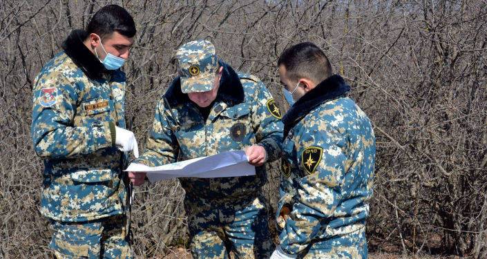В Нагорном Карабахе возобновились поиски останков погибших