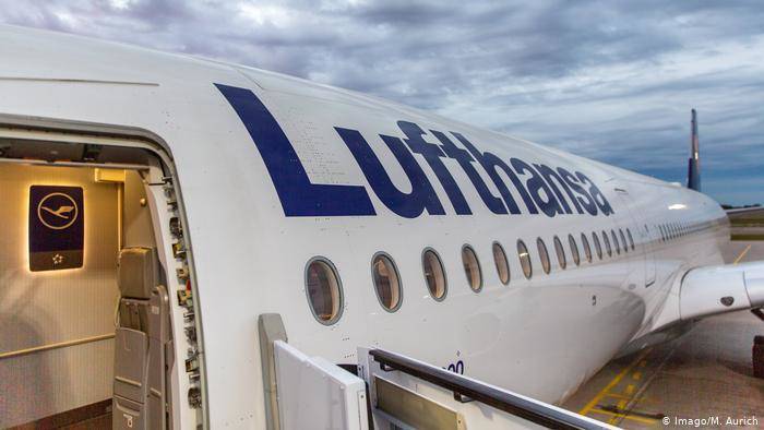 Lufthansa объявила о приостановке полетов над Беларусью