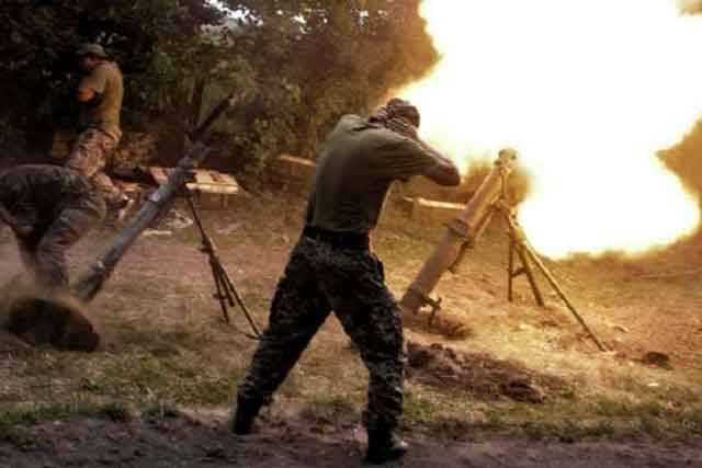 Террористы «ДНР» обстреляли позиции ВСУ под Донецком из тяжелой артиллерии
