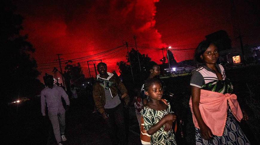 Число погибших из-за извержения вулкана в Конго возросло до 32 человек
