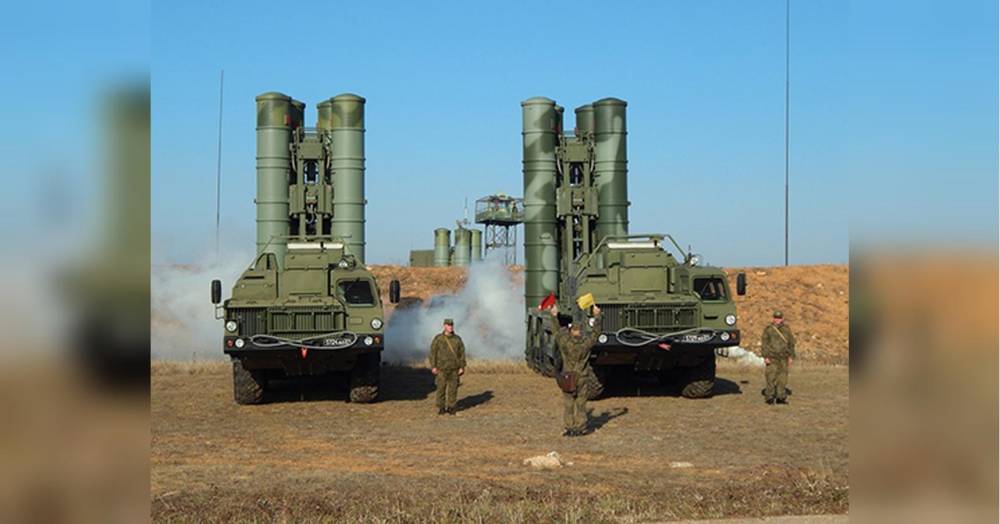 Навчання РФ у Криму: відпрацьовували протиповітряну оборону з використанням ЗРК С-400 «Тріумф»