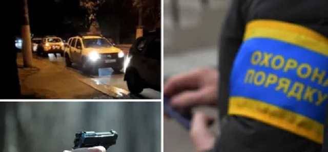 В Одессе пьяный мужчина размахивал пистолетом и предлагал копам "выстрелить ему в голову"
