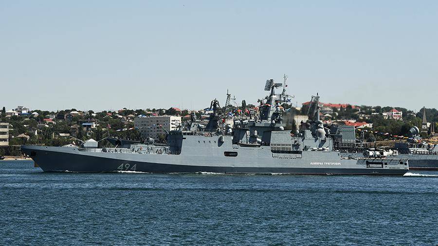 Фрегат «Адмирал Григорович» провел ракетные стрельбы в Черном море
