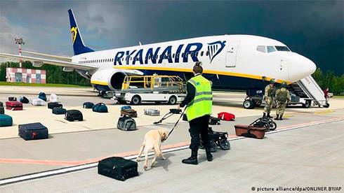 ЕС вводит санкции против Беларуси из-за инцидента с Ryanair