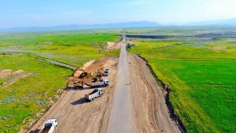 Начато строительство автодороги Барда – Агдам (ФОТО)