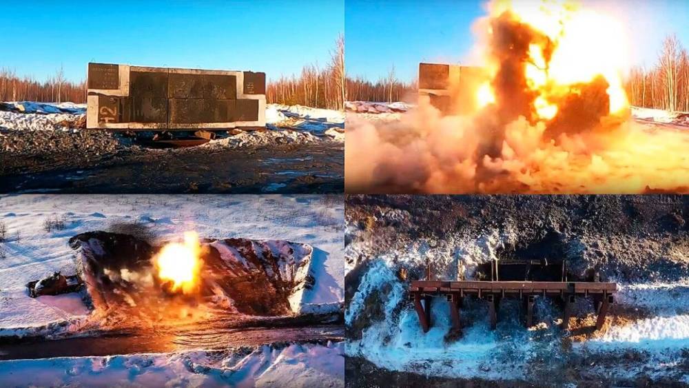 "Калашников" показал мощный взрыв на испытаниях секретного оружия
