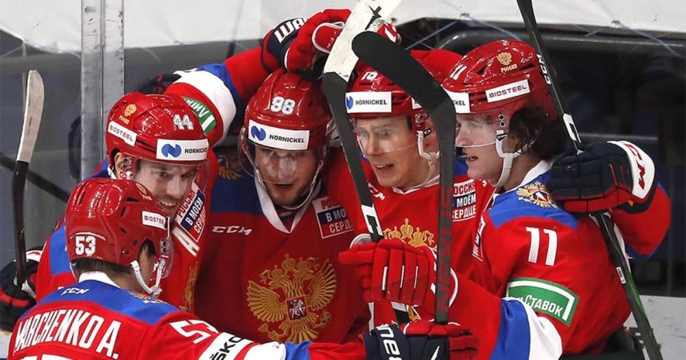 Сборная России победила Данию на чемпионате мира по хоккею