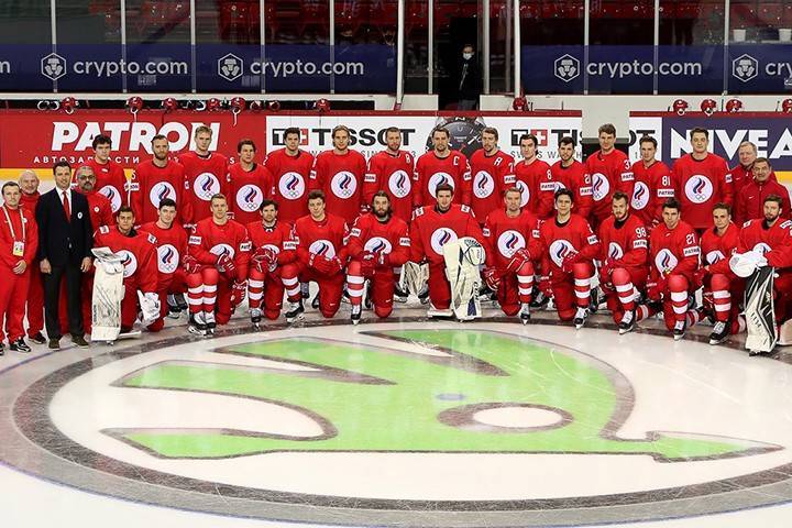 Российские хоккеисты обыграли датчан в матче группового этапа ЧМ