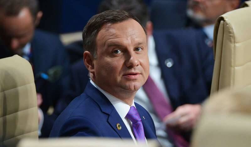 Президент Польши Анджей Дуда назвал Россию «ненормальной» страной